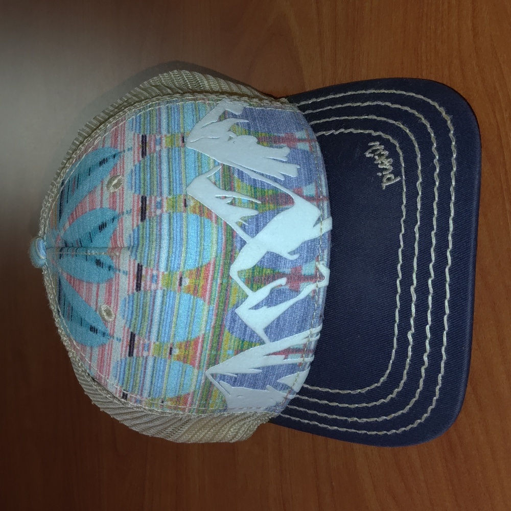 Pistil McKinley Women's Trucker Mesh Snapback Hat Cap